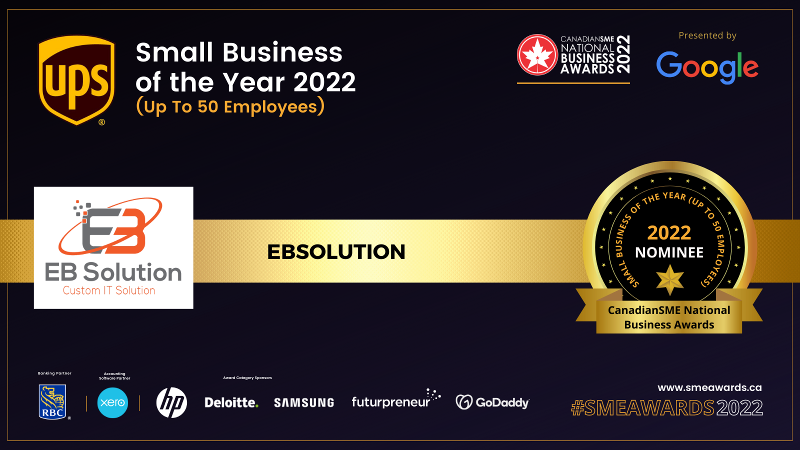 Small Business of the Year 2022 Award