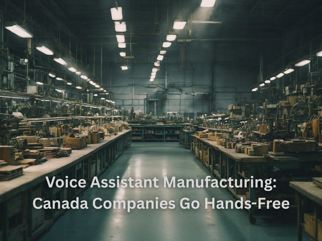 Voice Assistant Manufacturing Canada Companies Go Hands-Free